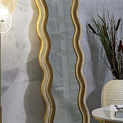Mauro Ferretti Miroir en MDF Emily 60 x 6 x 160 cm doré.
