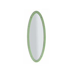 Mauro Ferretti Miroir en MDF Oslo 55 x 2 x 150 cm vert.