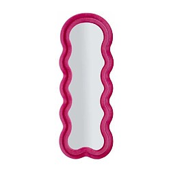 Mauro Ferretti Miroir en métal Miki 60 x 4 x 160 cm fuschia.