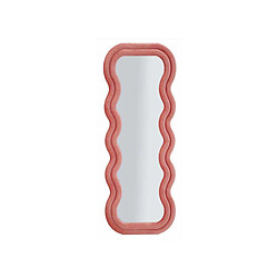 Mauro Ferretti Miroir en MDF Emily 60 x 6 x 160 cm rose.