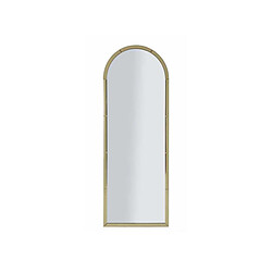 Mauro Ferretti Miroir en MDF Baku 55 x 2 x 150 cm doré.
