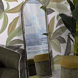 Mauro Ferretti Miroir en MDF Baku 55 x 2 x 150 cm doré.