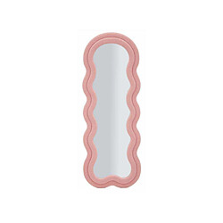 Mauro Ferretti Miroir en MDF Teddy 60 x 4 x 160 cm rose.