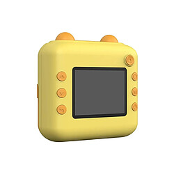 Avizar Appareil Photo Numérique pour Enfant avec Impression Instantanée Ludique Jaune
