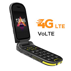 Avis Hammer Téléphone renforcé à clapet Double écran Batterie 1200mAh Bouton SOS Noir