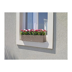 Jardiniere - Balconera cottage 80 - Kit complet - Brun sable - 12 L - LECHUZA