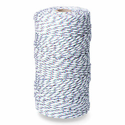 Cordon EDM 87916 Tricolore polypropylène 5 mm x 200 m Tressé