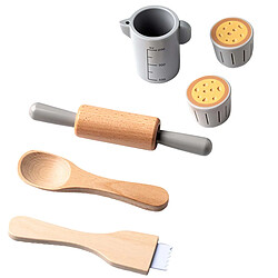 Avizar Set Pâtisserie Enfant en Bois Multicolore pas cher