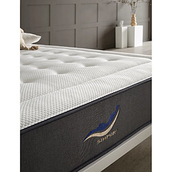 Acheter Matelas 140x200 cm Simpur Sport, mousse HR multizone haute densité, 30 cm, soutien semi-ferme, confort et maintien optimal