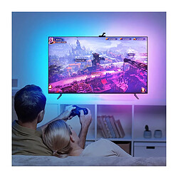 Avis Avizar Kit LED TV Ambilight avec Caméra et Contrôle Vocal pour Écran 55"-65" Noir