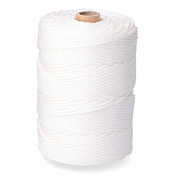 Cordon EDM 87917 Blanc polypropylène 3 mm x 200 m Tressé