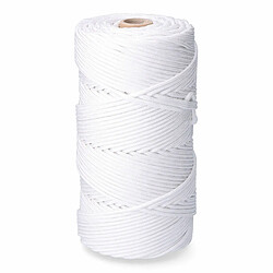 Cordon EDM 87915 Blanc polypropylène 5 mm x 200 m Tressé