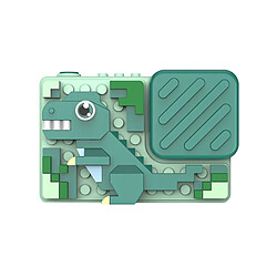 Avizar Appareil Photo Numérique pour Enfant 18 MP T-Rex Ludique Vert