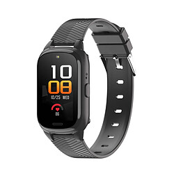 Forever Montre Connectée pour Senior BT 5.3 4G Avec Alerte Chute IP67 Noir