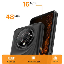 Hammer smartphone - Noir pas cher