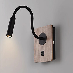 Barcelona LED Applique murale flexible pour lecture "LONDON" - Puce CREE - 3W- Blanc Chaud