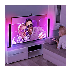 Avis Avizar Kit LED Intelligent pour TV 55" à 65" avec WiFi, Caméra et 2 Modules Latéraux Noir