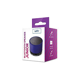 Avis Setty Enceinte Bluetooth 3W avec Lecteur microSD Modèle Junior Portable Bleu