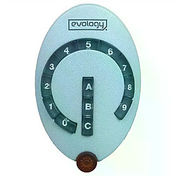 Nice Clavier à codes EVOLOGY EVOKEY 1 pour portail et garage