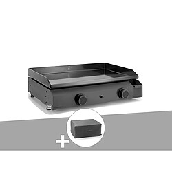 Plancha gaz Base 60 acier avec housse - Forge Adour