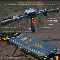 Trottinette Électrique KuKirin G2 Master 2025 – Double Moteur 1000W*2 – Batterie 52V 20.8Ah – Autonomie 70 km – Vitesse Max 60 km/h – Freins à Disque Avant et Arrière + Amortisseurs Hydraulique pas cher