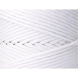 Cordon EDM 87915 Blanc polypropylène 5 mm x 200 m Tressé