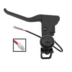 Ninebot Poignée de Frein Gauche avec Sonnette pour Ninebot Segway F2, F2 Plus Noir