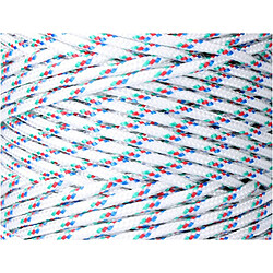 Cordon EDM 87916 Tricolore polypropylène 5 mm x 200 m Tressé