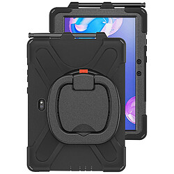 Avizar Coque pour Samsung Tab Active 5 Pro et 4 Pro Poignée et Bandoulière Noir