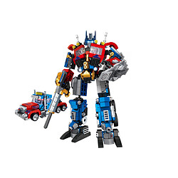 Avizar Jeu de Construction 10 en 1 Robot et Véhicules 725 Briques Assemblable Multicolore