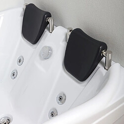 Avis Kiamami Valentina Baignoire d'angle acrylique 2 places | Aida