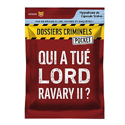Asmodée Dossiers Criminels Pocket - Qui a tue Lord Ravary II