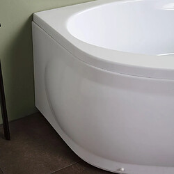 Kiamami Valentina Baignoire d'angle asymétrique droite avec hydromassage | Ambra pas cher