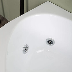 Acheter Kiamami Valentina Baignoire balnéo d'angle gauche | Ambra