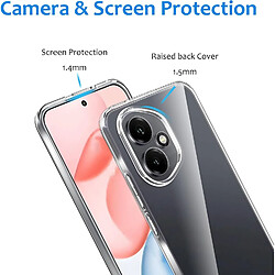 Coque Silicone Transparente + Verre Trempe Pour Honor 400 5G Little Boutik©