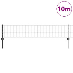 Avis vidaXL Clôture en fil soudé 10 x 0,4 m (l x h) Acier recouvert de PVC