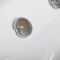 Kiamami Valentina Baignoire d'angle acrylique 2 places | Aida pas cher