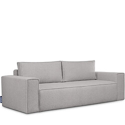 Konsimo Canapé 3 places droit - Gris
