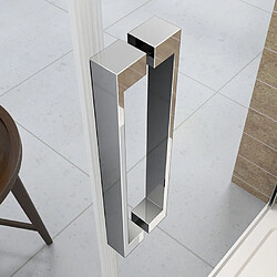 Acheter Aica Sanitaire Aica Porte De Douche 150x195cm Coulissante En Niche En 8mm Verre Anticalcaire