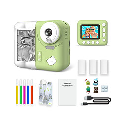 Avizar Appareil Photo 48 MP Instakid pour Enfant avec Impression et Filtres Vert