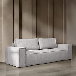 Konsimo Canapé 3 places droit - Gris