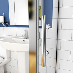 Avis Aica Sanitaire Aica Cabine De Douche 100x90cm Porte Coulissante Plus Une Paroi Latérale Hauteur :190cm