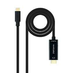 Nanocable 10.15.5105 câble vidéo et adaptateur 5 m USB Type-C HDMI Noir 