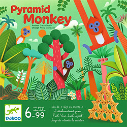 Djeco Pyramid Monkey jeu d'adresse