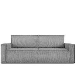 Konsimo Canapé convertible 3 places NAPI - Gris clair