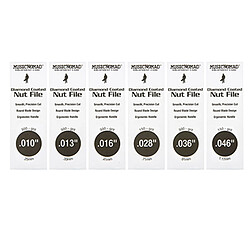 MN668 Electric Guitar Diamond Coated Nut File Set MusicNomad