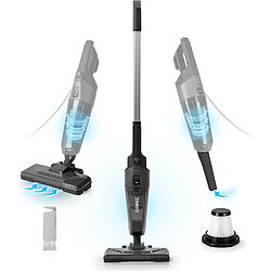 Duronic VC9 Aspirateur Balai et à Main de 600W | Sans Sac | Compact et Léger | 2 Filtres HEPA fournis | Filaire et Portable | Pour la Maison et la Voiture