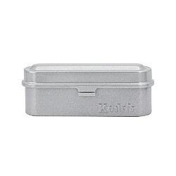 Avis KODAK Film Case (135) - Boîtier Compact en Acier pour 5 Rouleaux de Film 135 mm, Capot Amovible, Design Années 70, Protection Poussière et Humidité - Gris