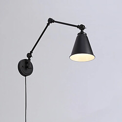 Barcelona LED Applique murale orientable vintage avec prise "Tika"