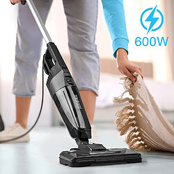 Duronic VC9 Aspirateur Balai et à Main de 600W | Sans Sac | Compact et Léger | 2 Filtres HEPA fournis | Filaire et Portable | Pour la Maison et la Voiture